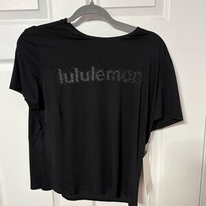 lululemon athletica Black Short Sleeve Tee